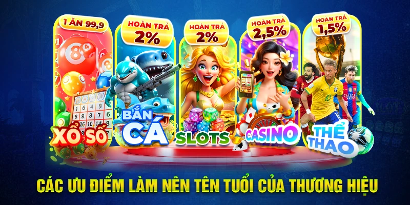 Các ưu điểm làm nên tên tuổi của thương hiệu